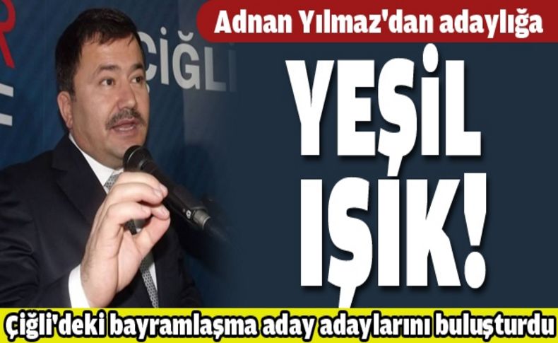 AK Parti Çiğli'de bayramlaşma coşkusu