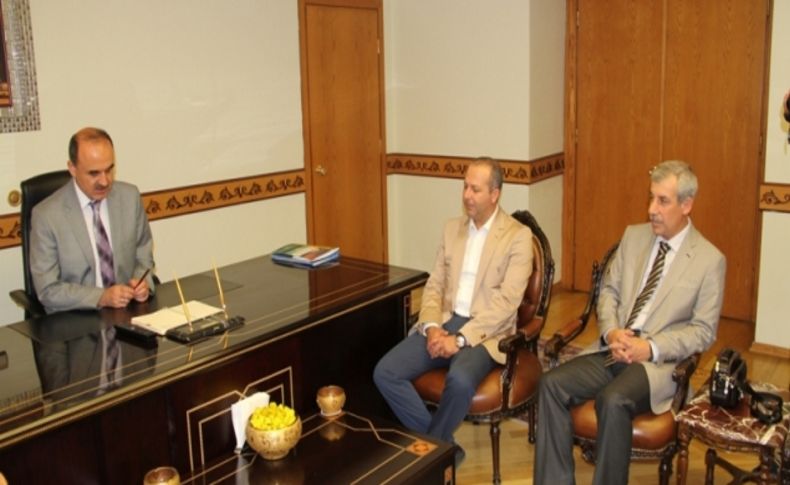 AK Parti Elazığ İl Başkanı Açıkkapı, Vali Erol'u ziyaret etti
