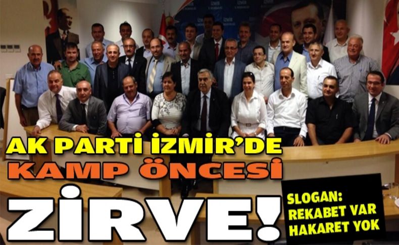 AK Parti İzmir'de başkanlarla süreç zirvesi!