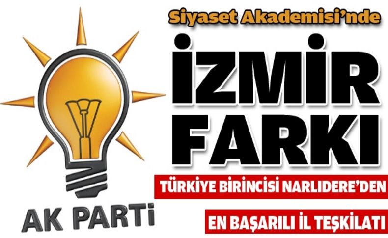 AK Parti Siyaset Akademisi’nin  Türkiye birincisi İzmir’den çıktı
