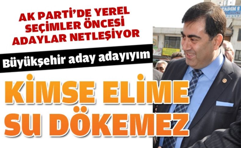 Ak Parti'de büyükşehir aday adaylığını açıklayan ilk isim Sait oldu