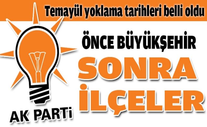 AK Parti'de gözler temayül yoklamasında