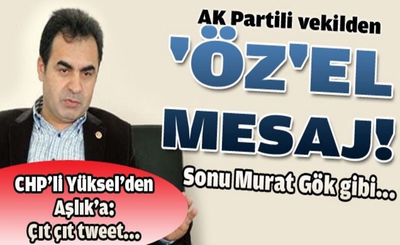 AK Partili Aşlık'tan Savcı Öz'e tepki mesajları