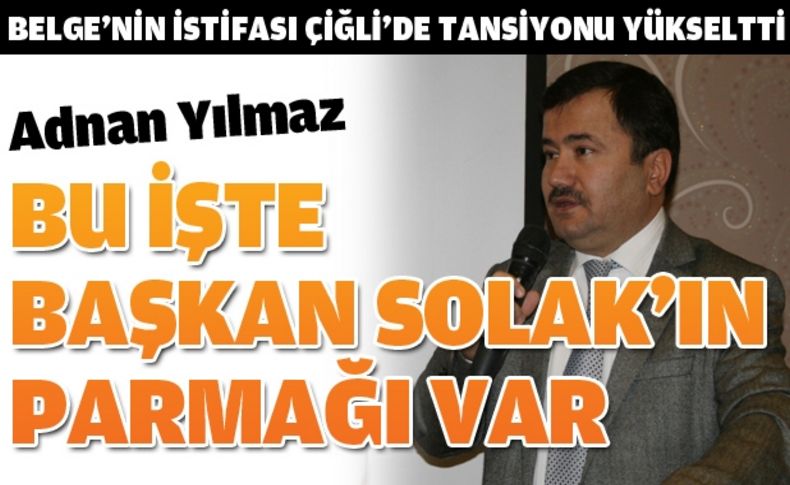 AK Partili Yılmaz, hem Belge'ye hem Solak'a yüklendi