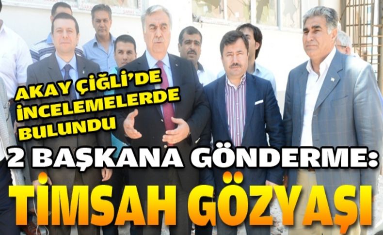 Akay patladı: Kimse sabrımızı zorlamsın