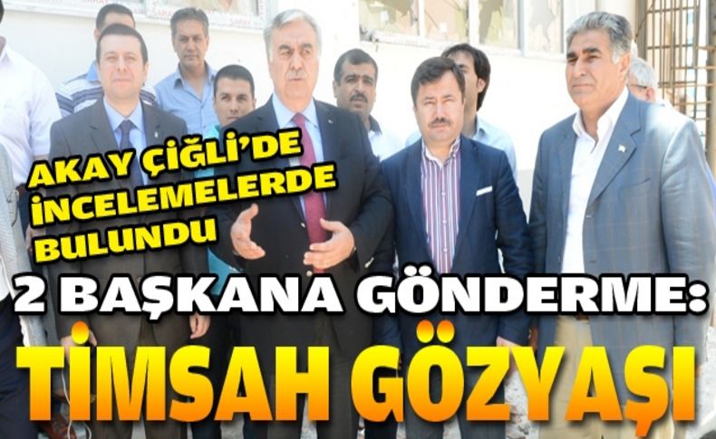 Akay sert konuştu: İzmir'i bu çapulcu güruha teslim etmeyeceğiz