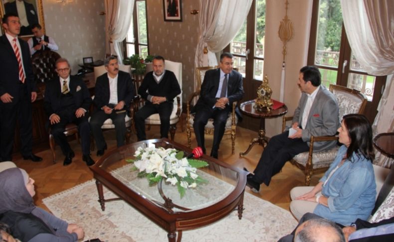 Akil Adamlar Heyeti, Vali Lekesiz ve Başkan Savaş'ı ziyaret etti