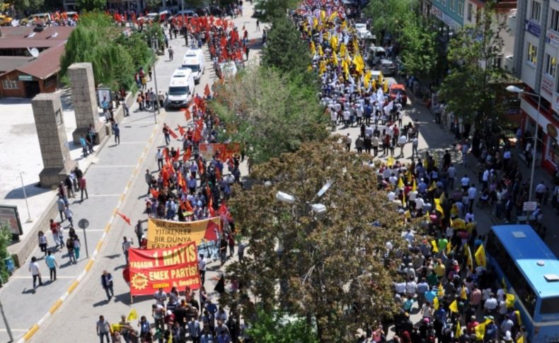 Akil İnsanlar, Tunceli’de 1 Mayıs kutlamalarına katıldı