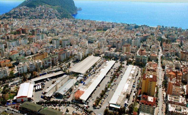 Alanya Hal'i 250 çeşit ürünüyle turizme hizmet ediyor