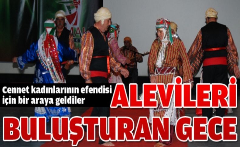 Alevi derneklerinden “Örnek Anne Hz. Fatıma”yı anma programı