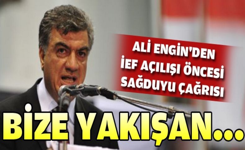 Ali Engin'den örgüte çağrı