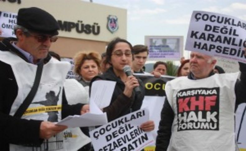 'Çocuklar değil, cezaevleri kapatılsın'