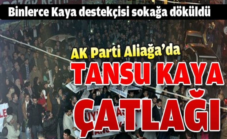Aliağa’da 5 bin kişi Tansu Kaya için yürüdü