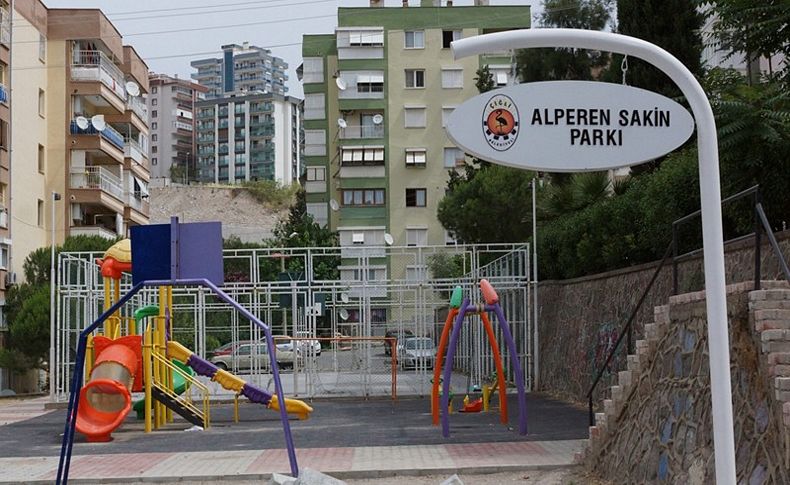 Alperen Sakin'in ismi en sevdiği parkta yaşıyor