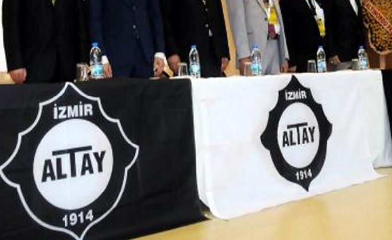 Altay'da tek aday Ekmekçioğlu