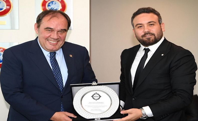 Altay'dan TFF Başkanı Demirören'e ziyaret