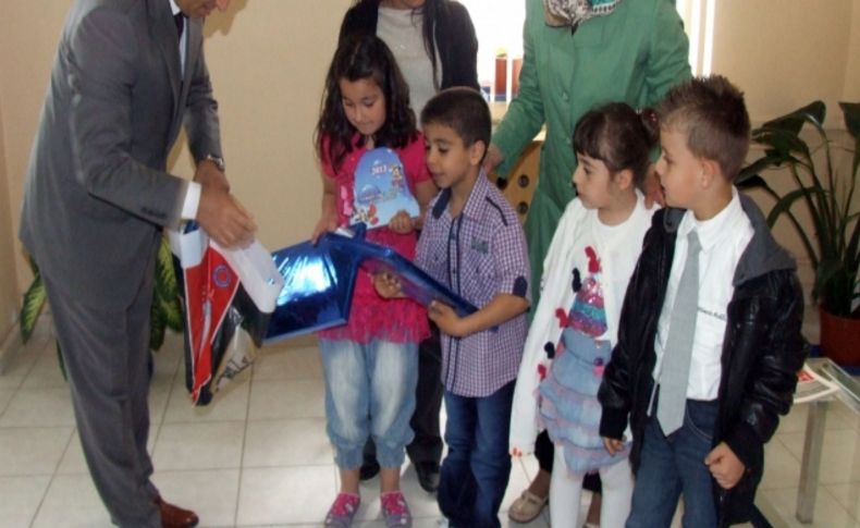 Anasınıfı öğrencilerinden Milli Eğitim Müdürü Yavuz'a ziyaret
