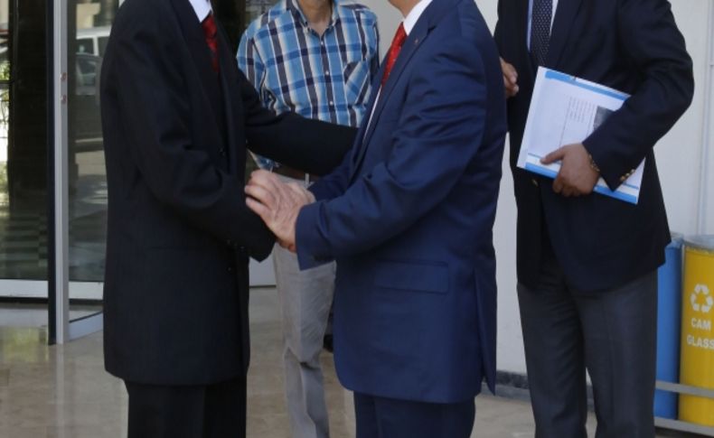 Ankara Üniversitesi Rektörü İbiş, Belediye Başkanı Tuna’yı ziyaret etti