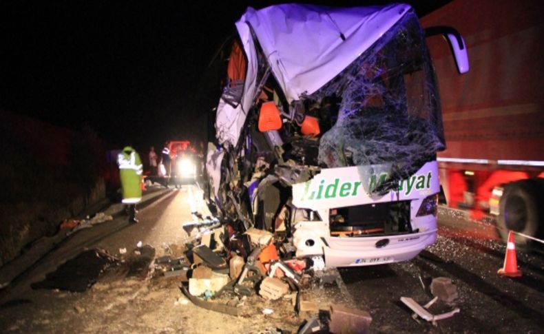 Ankara’da otobüs kazası: 1 ölü, 34 yaralı