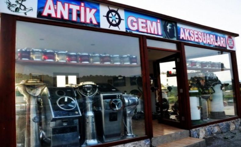 Antik gemi parçaları aksesuar oldu