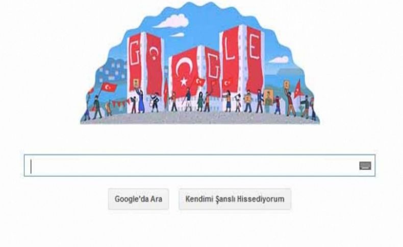 Arama motoru ‘Google’den Cumhuriyet Bayramı jesti