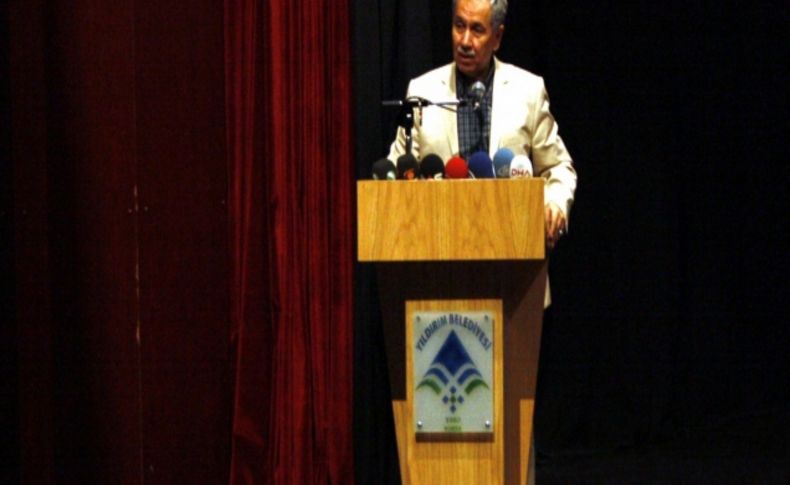Arınç: Bir şey dememek için kendimi zor tutuyorum
