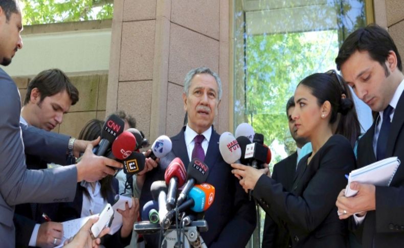 Arınç: Güzel faydalı bir görüşme oldu, kendilerine teşekkür ediyorum