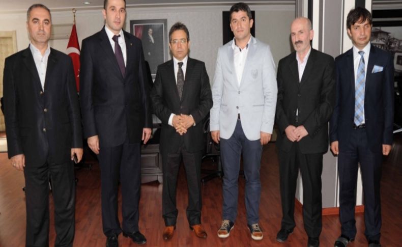 Arsidad'ın Vali Cirit'e 'hayırlı olsun' ziyareti