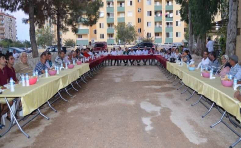 Atakent Beldesinde iftar yemeği verildi