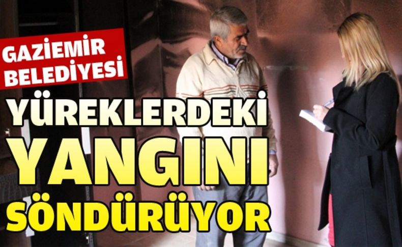 Ateş düşen her yere belediye yetişiyor