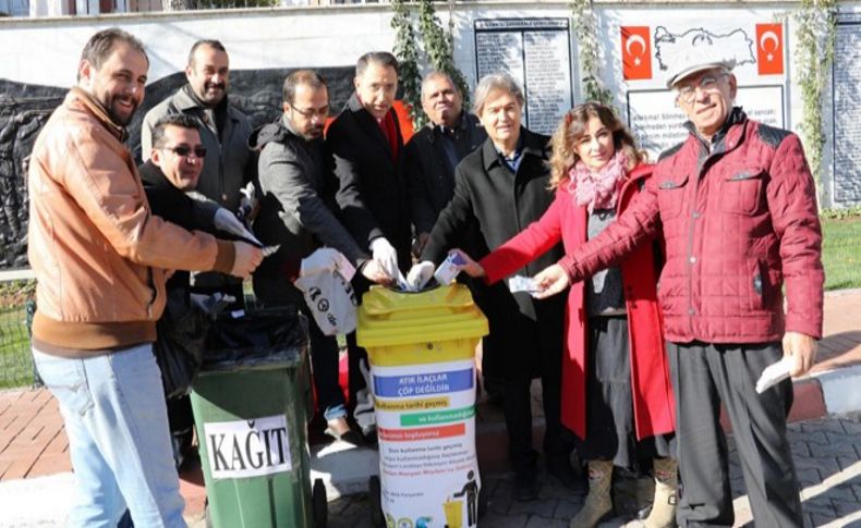 Atık ilaçlar toplanıyor