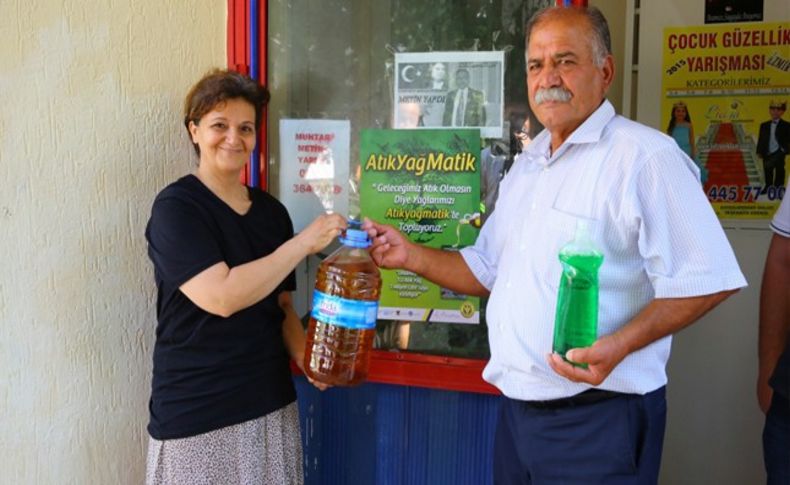 5 Litre Atık Yağa deterjan hediye