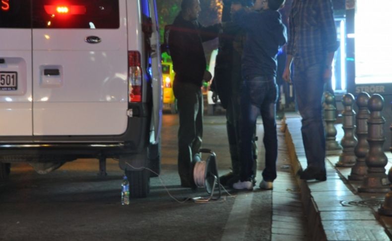 ATM'nin yanındaki şüpheli çanta ilginç görüntülere yol açtı (Özel)
