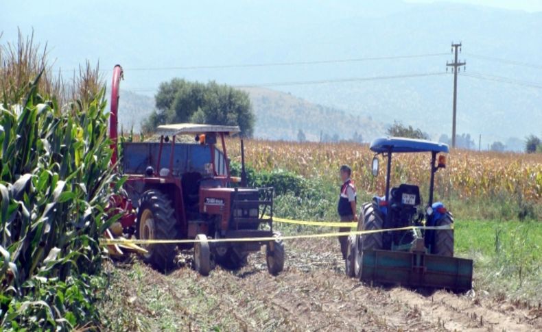 Aydın'da mısır tarlasında kaza: 1 ölü