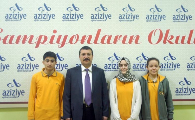 Aziziye Koleji URFODU’da büyük başarı elde etti