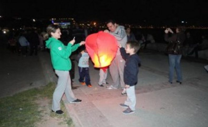 İzmir'de renkli hıdrellez