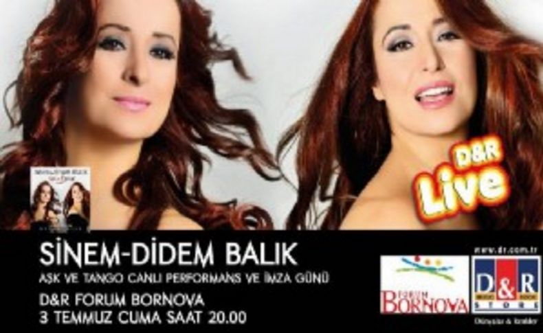 İkiz sopranolar Forum Bornova'da