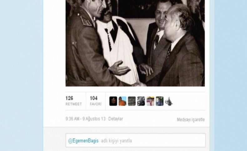 Bağış, babasıyla ilgili hatıraları Twitter'dan paylaştı