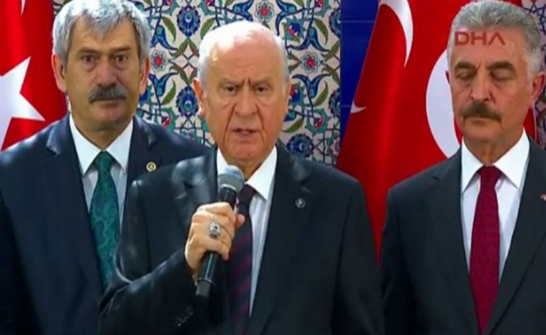 Bahçeli: Ayıklanmış olanların işi…