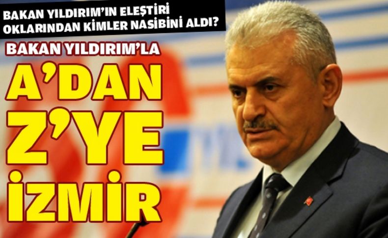 Bakan Yıldırım'dan Kocaoğlu'na 'selde kütük' eleştirisi