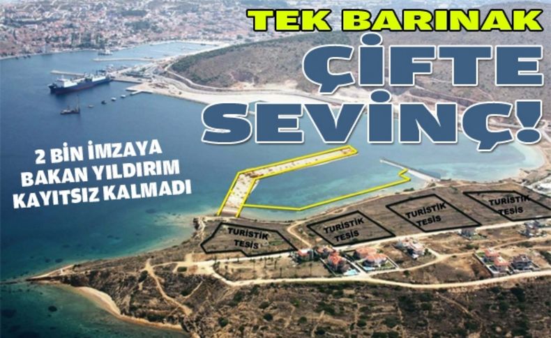 Balıkçı barınağına yeni yer sevinç yarattı