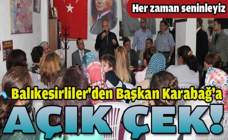 Balıkesirliler Karabağ’ı çok seviyor