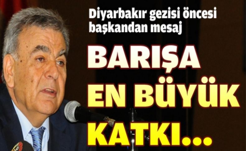 “Barışa en büyük katkı, yerel yönetimlerden gelir”