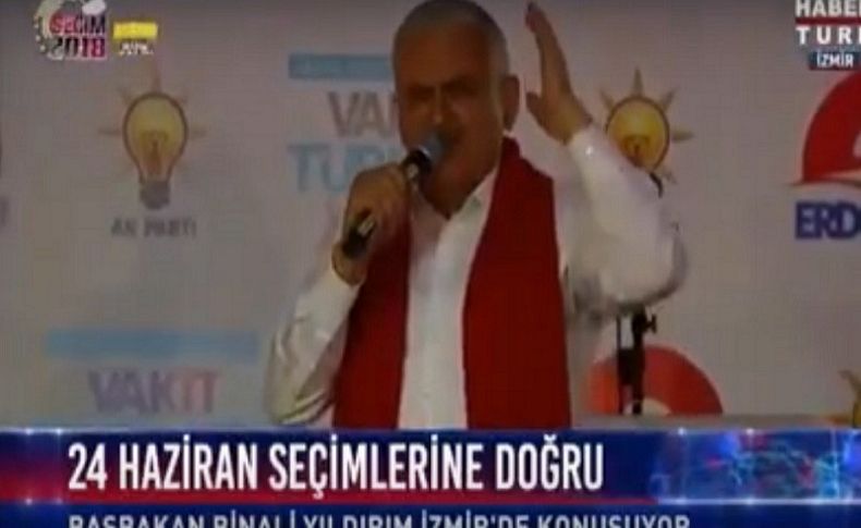 Başbakan Binali Yıldırım'ın zor anları