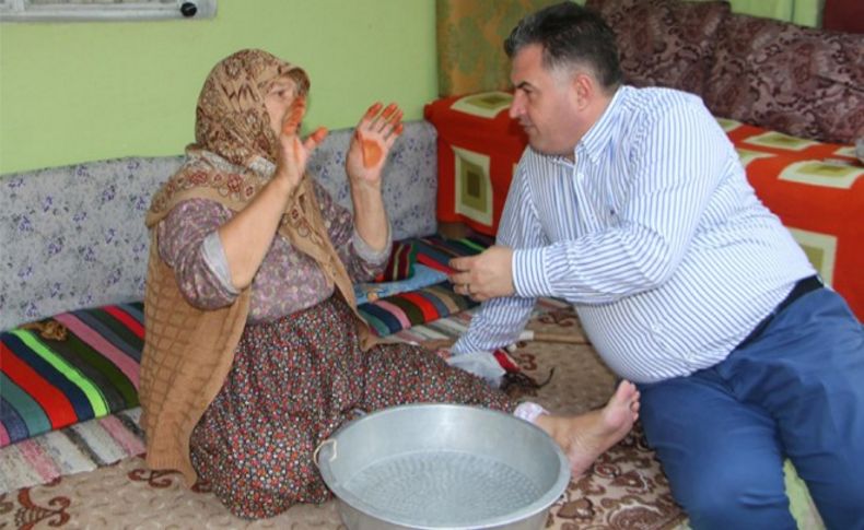 Başkan Doğruer'den hasta ve yaşlılara ziyaret