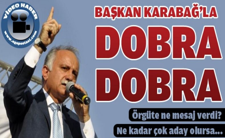 Başkan Karabağ: İzmir'de favori CHP'dir