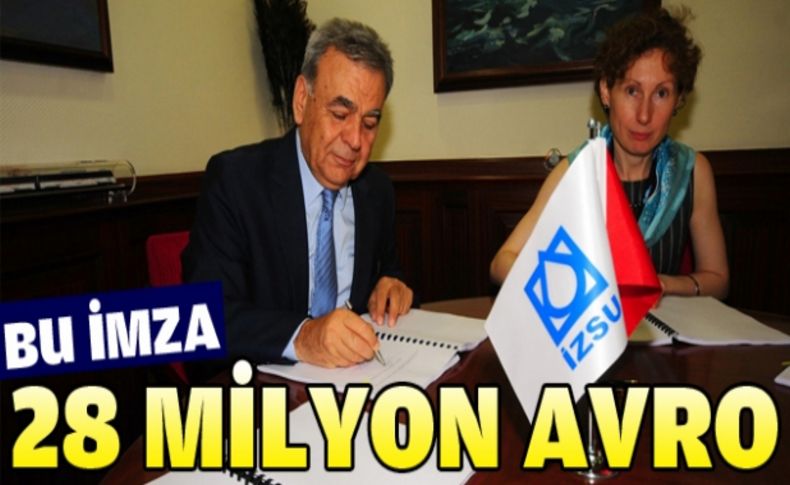 Başkan Kocaoğlu 28 Milyon Avro'luk imzayı attı