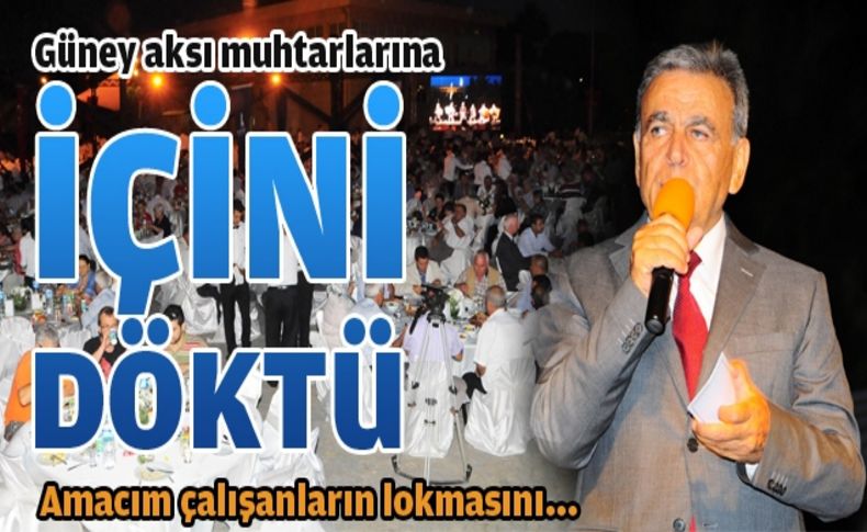 Başkan Kocaoğlu içini döktü