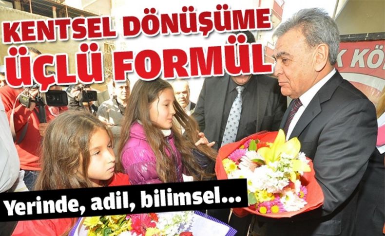 Başkan Kocaoğlu kentsel dönüşümde kararlı