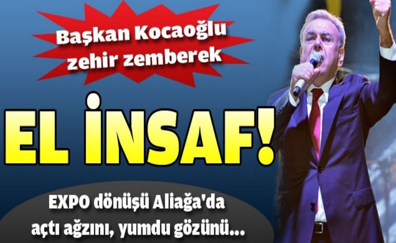 Başkan Kocaoğlu zehir zemberek